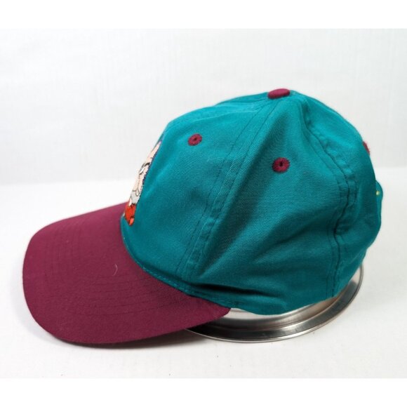 Vintage Snow White & the Seven Dwarves GRUMPY Hat Disney 90s Snapback - Picture 3 of 8